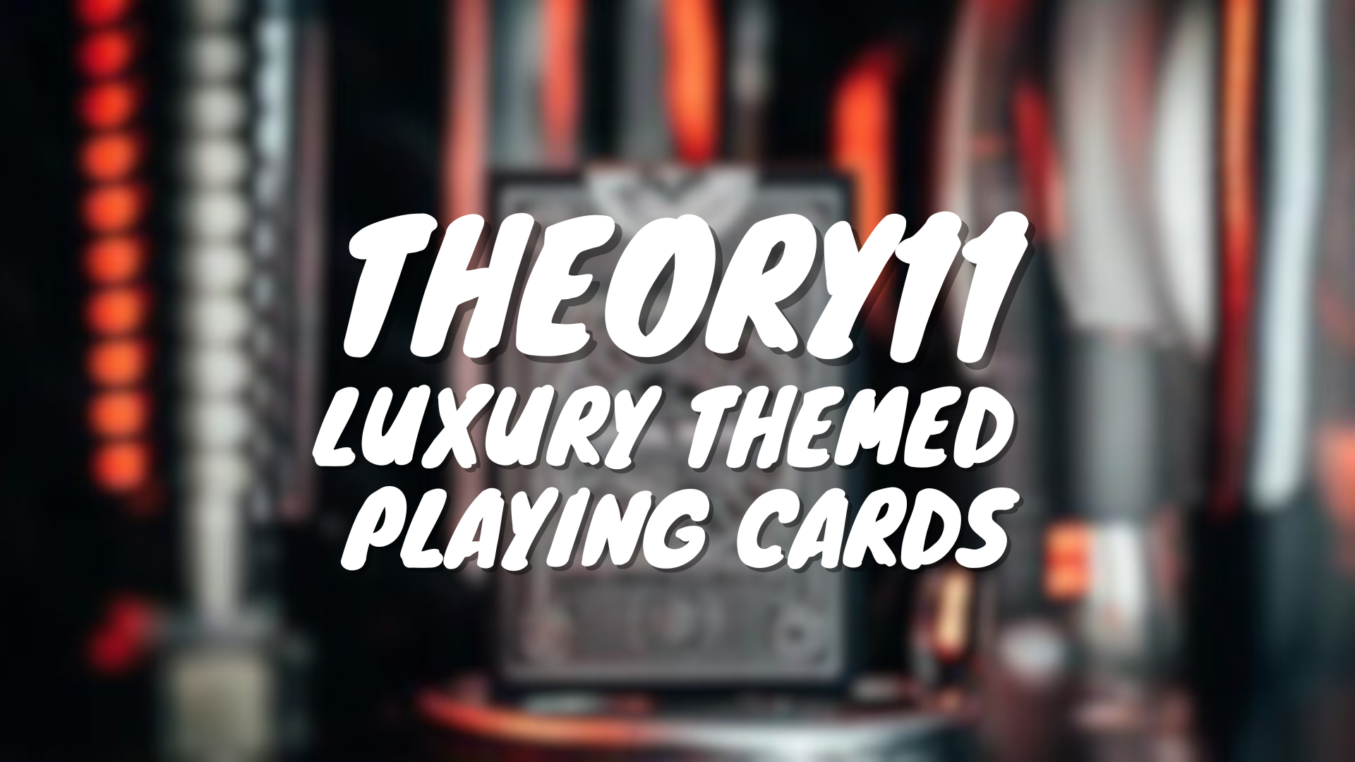 Theory11: Luxury Themed Playing Cards