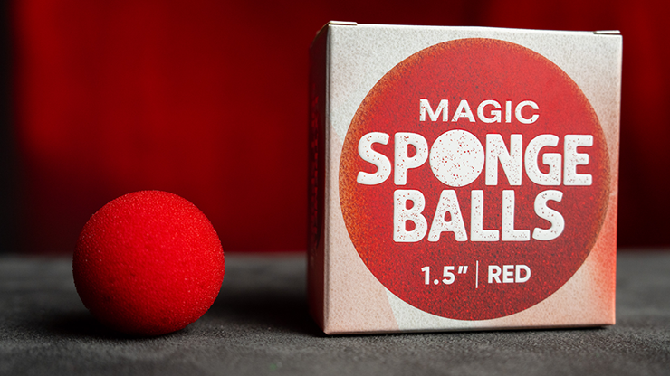 Magic Sponge Balls 4PK RED 1.5