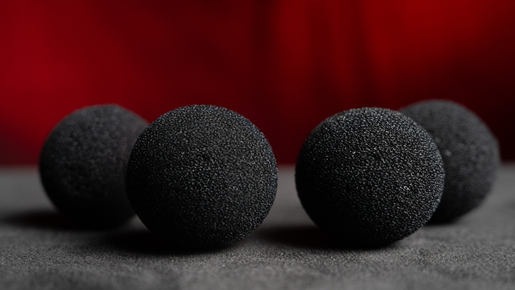 Magic Sponge Balls 4PK BLACK 1.5