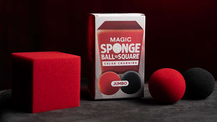 Magic Color Changing Sponge Ball to Square JUMBO by Murphy's Magic