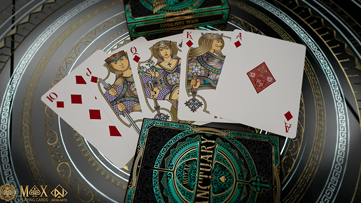 Royal Sanctuary Limited Emerald Playing Cards