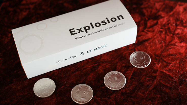 Explosion (Half Dollar) by Dean Dill and LT Magic