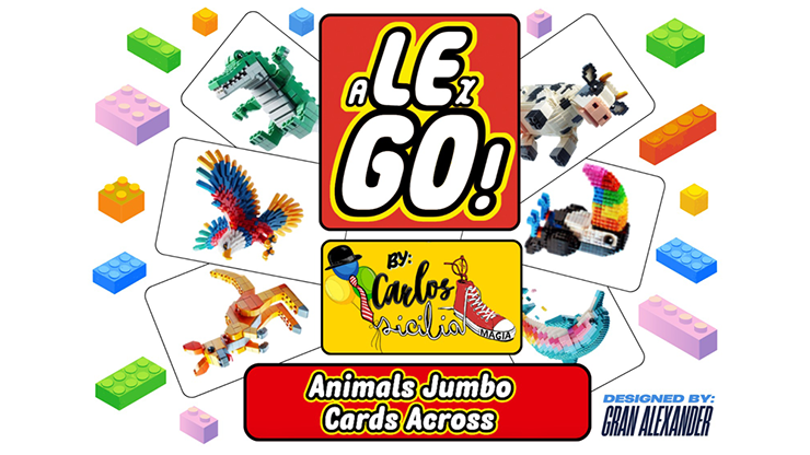 JUMBO ACROSS CARD aLExGO! by Carlos Sicilia