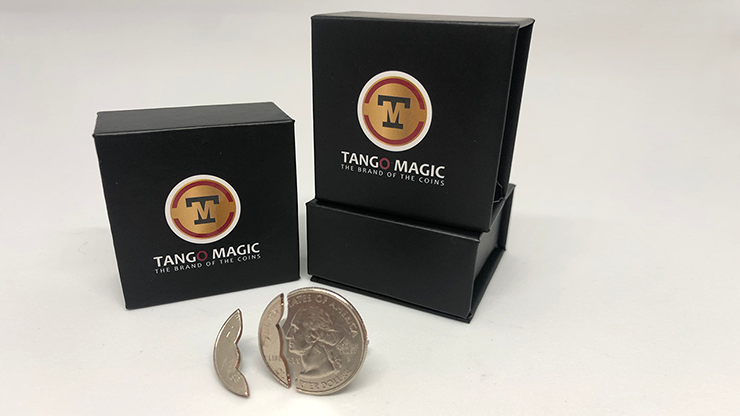 Bite Coin US Quarter Internal With Extra Piece D0045 by Tango Trick