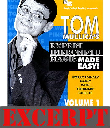 Waters of India - Video Download (Excerpt of Mullica Expert Impromptu Magic Made Easy Tom Mullica- #1, DVD)