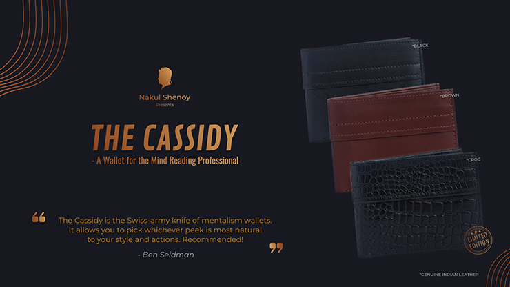 THE CASSIDY WALLET BLACK by Nakul Shenoy - Trick