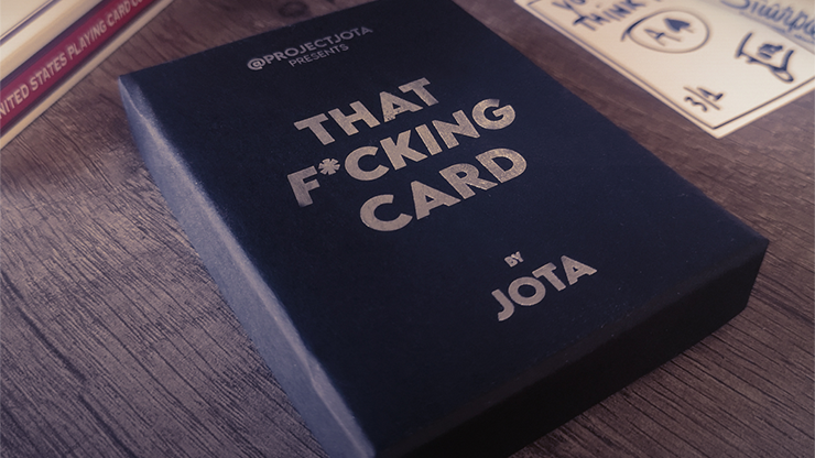 That f*cking card (Gimmick and Online Instructions) by JOTA - Trick