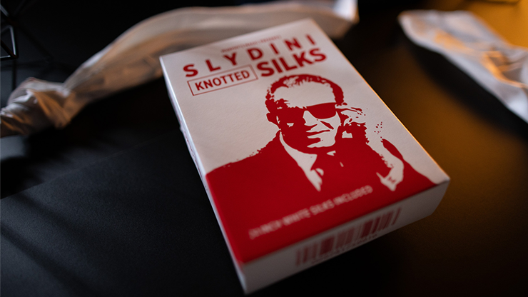 Slydini's Knotted Silks (White / 24 Inch) by Slydini & Murphy's Magic - Trick