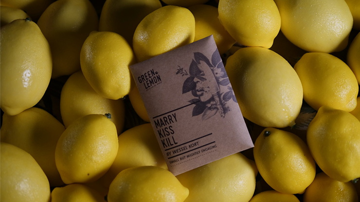 Marry Kiss Kill (Gimmicks and Online Instructions) by Wessel Kort and Green Lemon - Trick