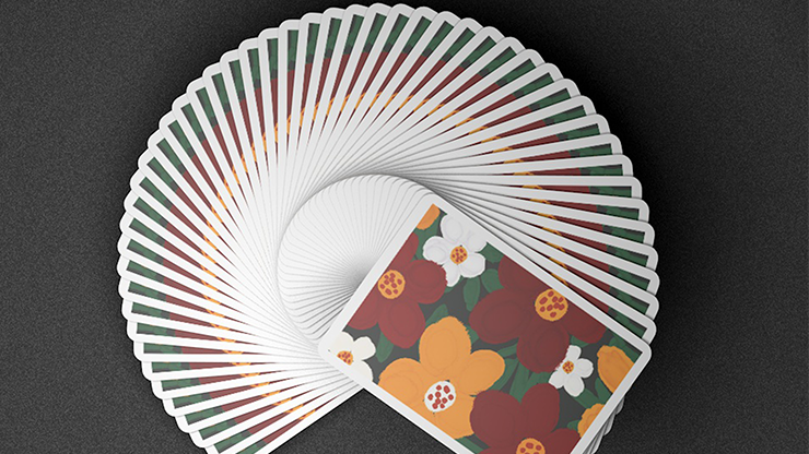 Keep Smiling: Spring Blossoms Playing Cards